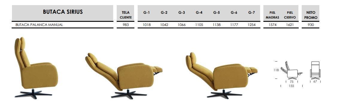 Sillón Sirius - Imagen 3