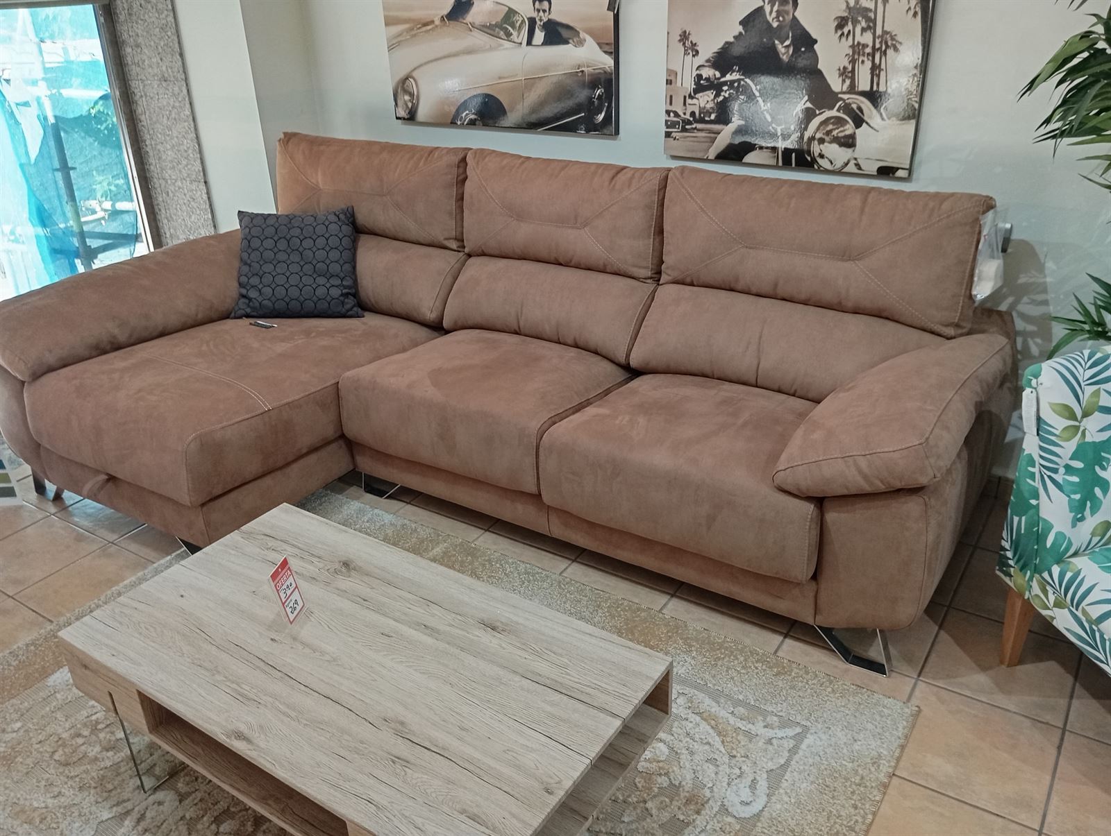 sofa cheslong 280cm - Imagen 1