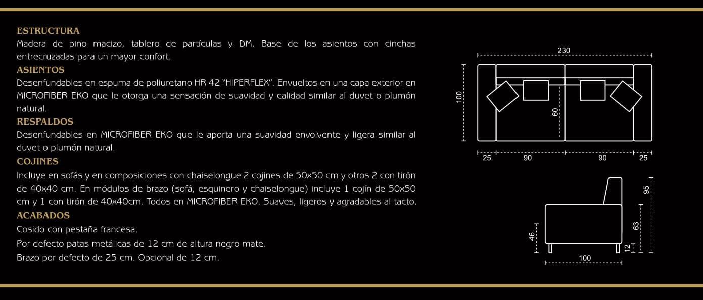 Sofá Sophie - Aurum - Imagen 3